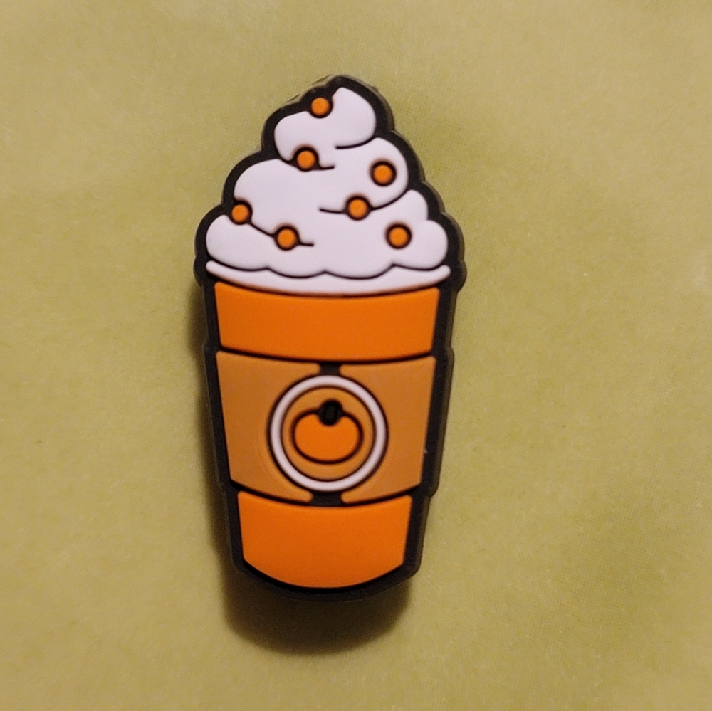 Mix & Match 4 for $10 x Pumpkin Spice Croc Charm